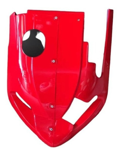 Carenado Cubierta Barro Moto Hyosung Gt 650/ Gt 250 Rojo/neg