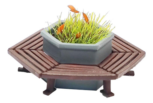 Escala 1:64 Modelo De Terraço De Flores Estilo C K Estilo C