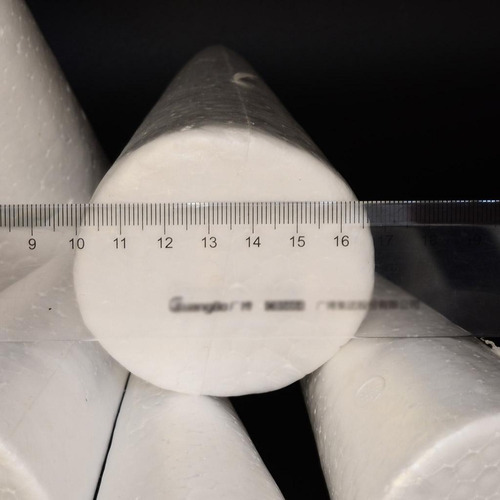 24x Cones De Poliestireno Em Branco Isopor 15-25 Cm Árvores