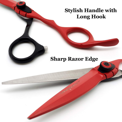 saaqaans professional hair cutting scissors set