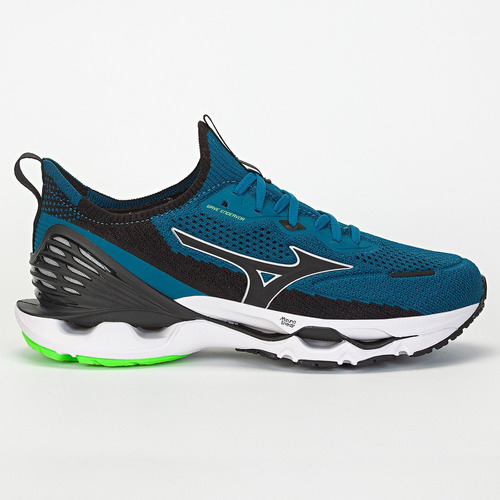 Tênis Mizuno Wave Endeavor color azul/preto - adulto 43 BR