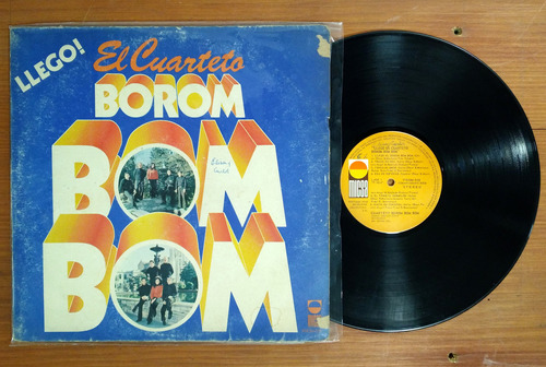 El Cuarteto Borom Bom Bom Llego 1974 Disco Lp Vinilo