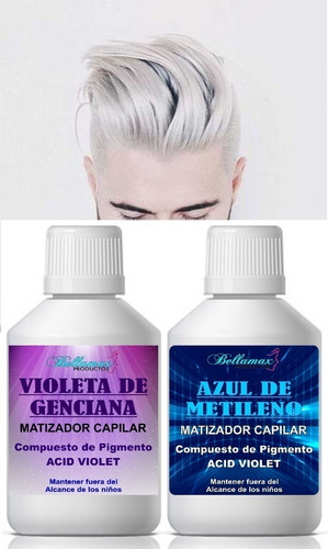 Violeta De Genciana + Azul De Metileno Bellamax 1 Litro Cada