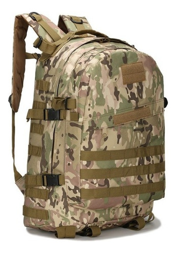 Mochila Tática Molle Modular Militar 45 Litros 1438-4 Cor Cp