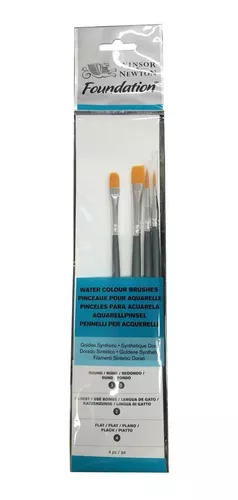 Set 6 Pincel Acuarela Winsor & Newton Profesional Foundation