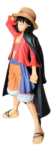 Figura One Piece Luffy Roronoa Zoro Con Capa 15 Cm
