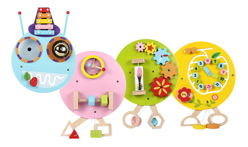 Juguete De Tablero Ocupado Juego Educativo Multicolor