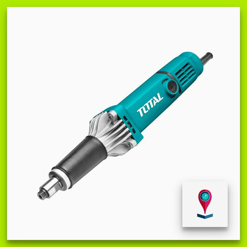 Imagen 10 de 10 de Amoladora recta Total Tools TG504062 de 50 Hz/60 Hz color turquesa 400 W 220 V - 240 V + accesorio