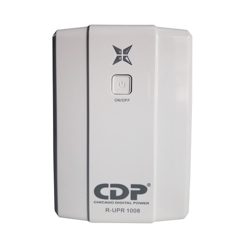 UPS Chicago Digital Power R-Series R-UPR 1008 1000VA entrada de 120V con entrada y salida de 120V CA negro y blanco