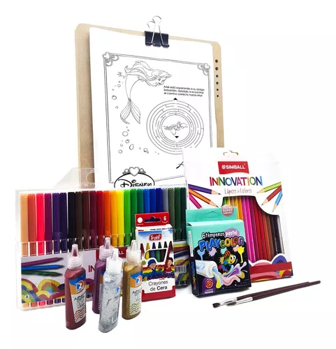 Kit De Pintura Para Ninos, Pinturas Para Niños
