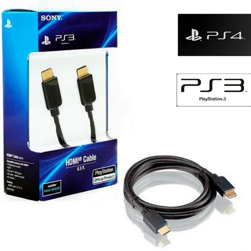 Genuino en frente de de acuerdo a Cable Hdmi Sony Original Físico Sellado 2mts Ps3 Ps4 Pc Xbox