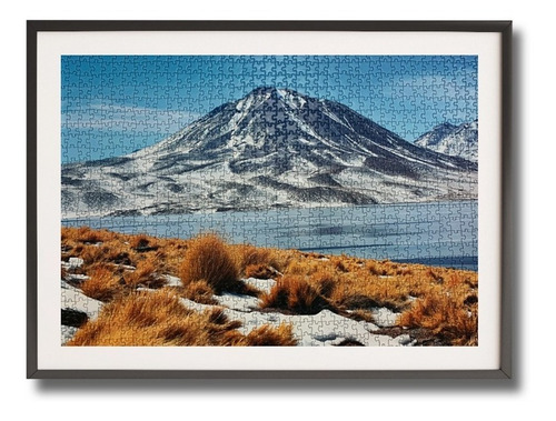 Imagen 4 de 4 de Puzzle 1.000 Piezas Lagunas Altiplánicas Paisajes Chilenos