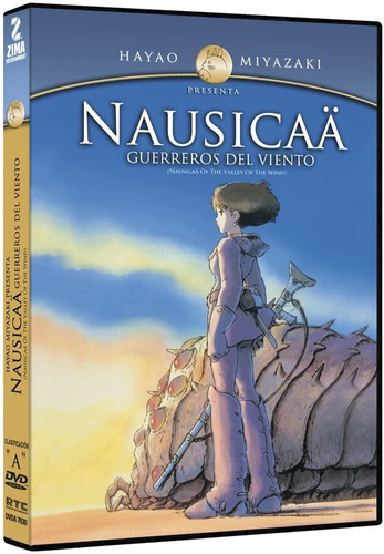 Nausicaä Guerreros Del Viento Dvd Ghibli Película Nuevo