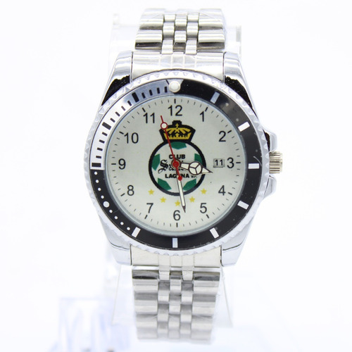 Reloj Futbol Club Santos Laguna Acero Fechador Caballero