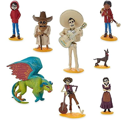 Juego De Figuras De Lujo De Disney Coco