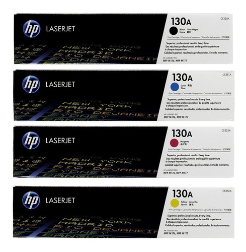 Toner Hp 130a Recarga Cf350a Cf351a Cf352a Cf353a 