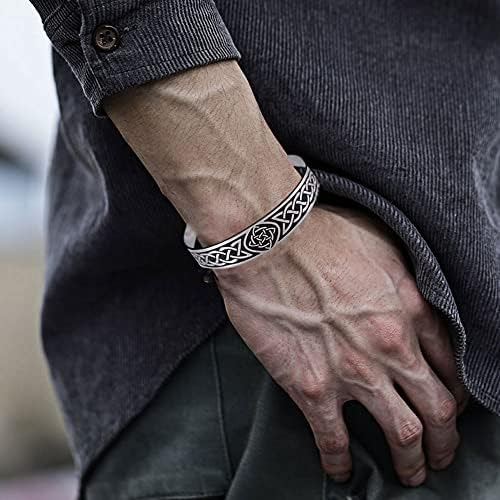 Lusso Pulsera De Nudo Celta Para Hombre Brazalete Celta Braz