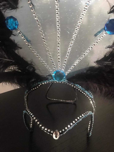 Casco Y Espaldar De Carnaval Accesorio Disfraz