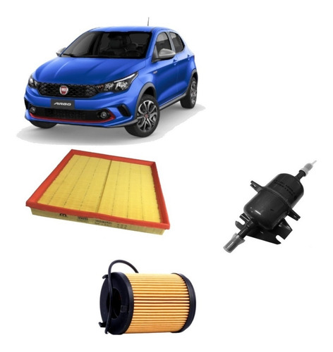 Imagen 1 de 5 de Kit De Filtros Mopar Fiat Argo 1.8 Nafta