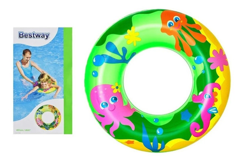 Aro Salvavida Bestway Flotador Animal Inflable 51cm Piscina