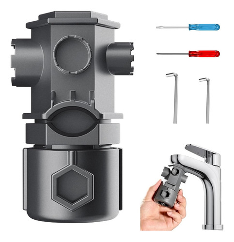 Conjunto De Herramientas De Llave Total Para Grifo, Llave De