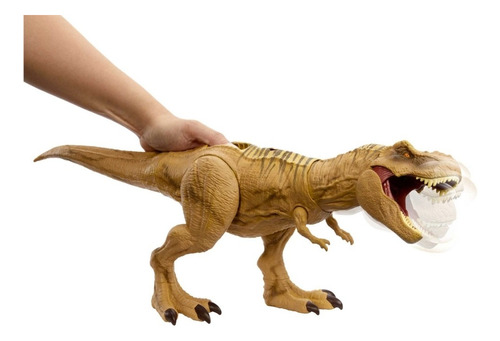 Jurassic World Dinosaurio Tyranosaurus Rex Mordida Mattel