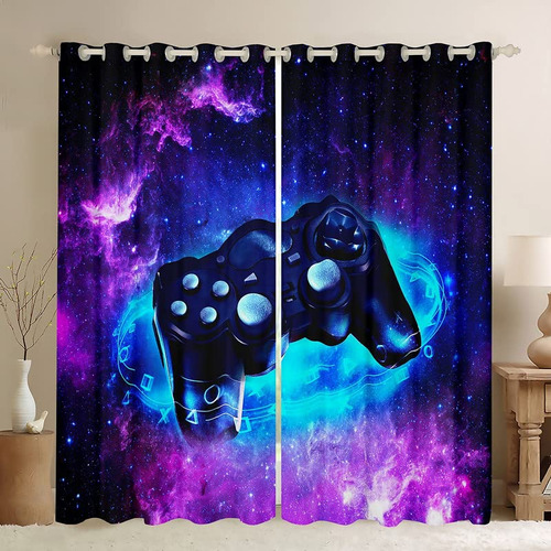 Feelyou Cortinas De Videojuegos Para Dormitorio, Sala De Est