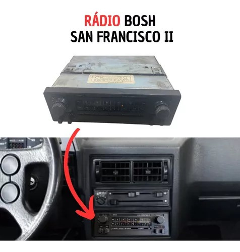 Rádio Bosch San Francisco Ii Gol Saveiro Voyage Parati