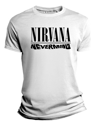 Playera Nirvana Nevermind Banda Rock 