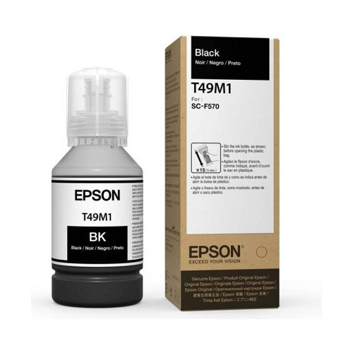  Tinta De Sublimación Epson T49m1 Color Negro Para F170/f570