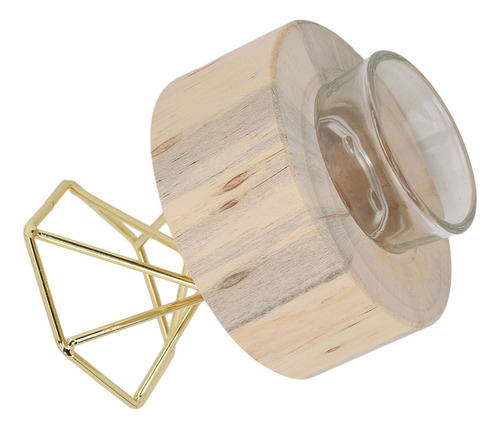Kit De Portavelas, Candelabro De Madera Decorativo