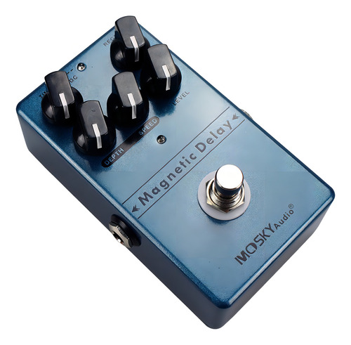 Pedal de efecto Mosky Audio Magnetic Delay azul