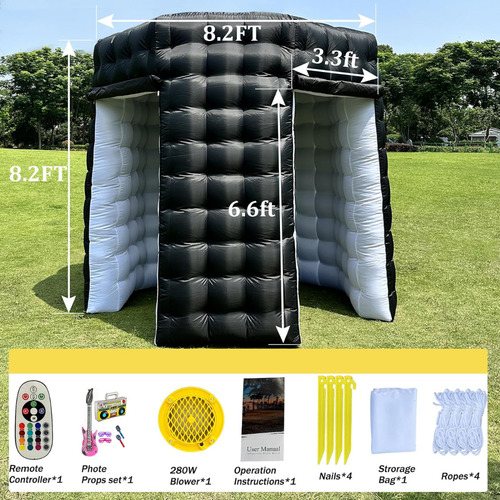 Cabina De Fotos Inflable 2 Puertas Czgbro Sesión Fotografía