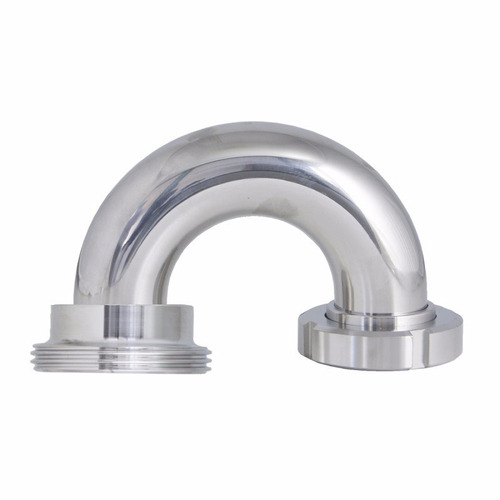 Curva 180° Macho / Niple Porca Din 4'' Inox 304