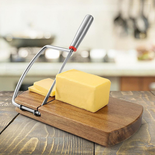 Gjj Tábua De Corte De Queijo Com Lâmina Fatiadora De Queijo