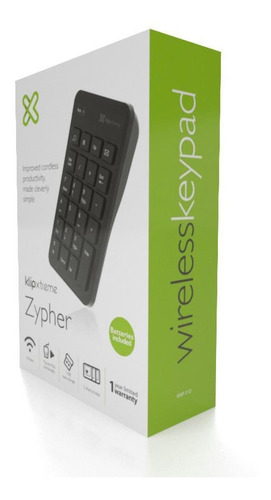 Imagen 10 de 11 de Teclado Numérico Inalámbrico Klipxtreme Knp-110 Negro