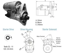 Comprar Arranque - Arranque Kia Besta 12v N.denso