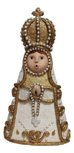 Imagen Religiosa Virgen Del Valle Mide 28 Cm Alto 