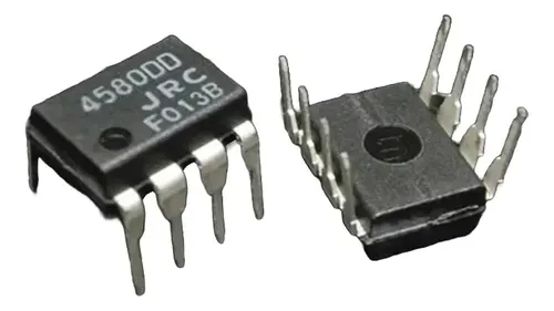 2 Pezzi Di Circuito Integrato JRC 4580DD In Contenitore DIP8. Componenti Elettronici Nuovi, Generici Ma Di Qualità.