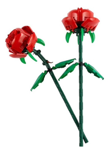 Set De Construcción Lego Rosas