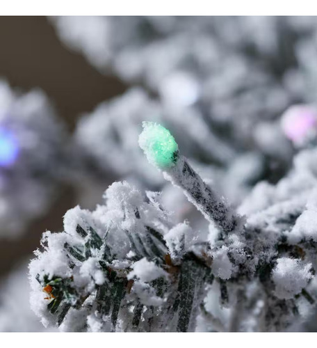 Árbol De Navidad Artificial De Abeto Fraser Con Luces Led