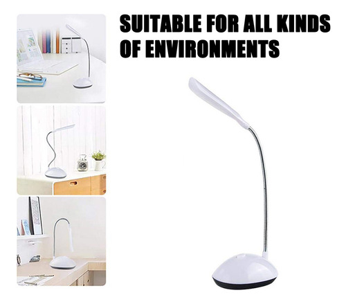 Lámpara De Escritorio Led D Con Rotación De 360 Grados, Prot