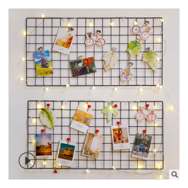 Malla Para Pared Con Marco De Hierro Para Fotos Diy Grid