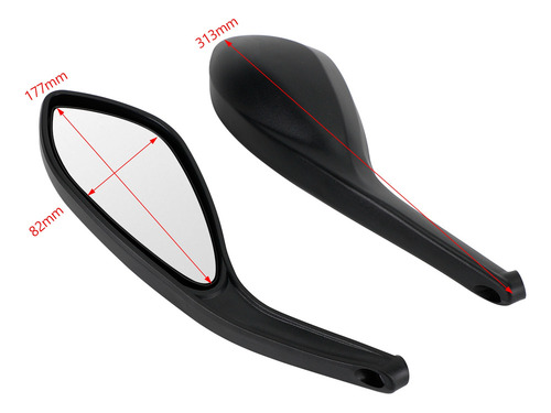 Mc1 Espejo Retrovisor For Ducati Monster 696 Streetfighter