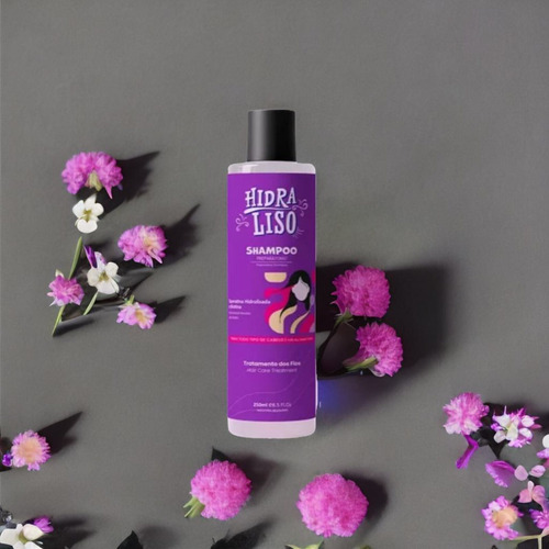 Shampoo Anti Friz Para O Cabelo Hidraliso Anti Queda 250 Ml
