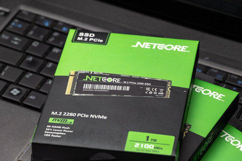 Ssd Netcore M.2 Nvme De 1tb Interface Pcie 3d Nand Cor Preto