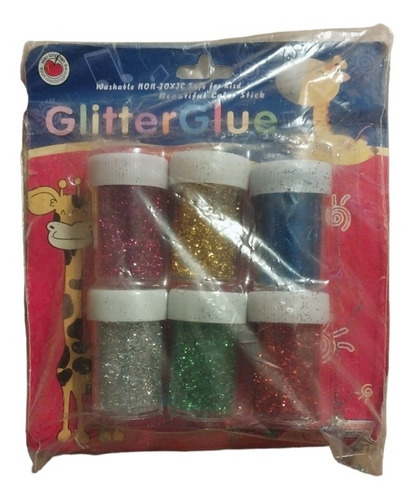 Glitter Pack X6 Maquillaje Arte Deco Último Disponible