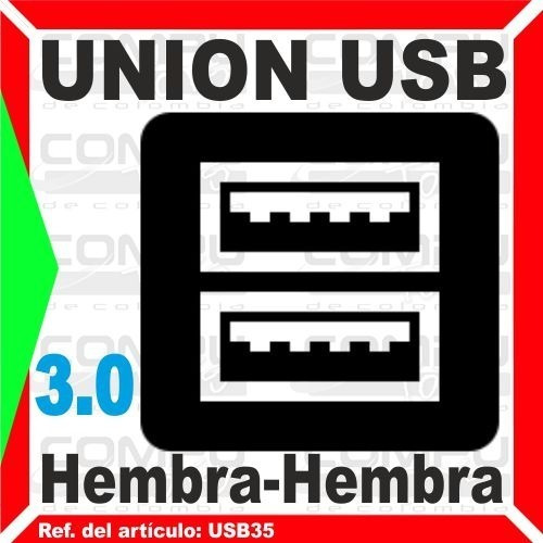 Unión Usb 3.0 H- H Alargue Longitud Ref: Usb35 Computoys Sas
