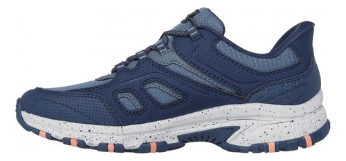 Zapatilla Mujer Hillcrest Kamalino Azul Skechers