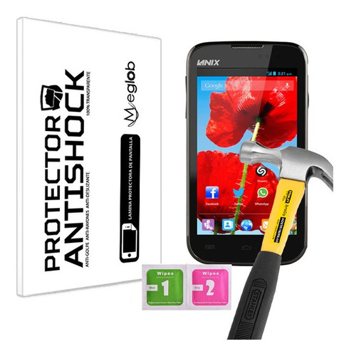 Protector De Pantalla Anti-shock Lanix Ilium S410